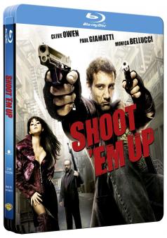 Shoot 'Em Up (Limited Steelbook) (2007) [FSK 18] [Blu-ray] 