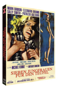 Sieben Jungfrauen für den Teufel (Limited Mediabook, Blu-ray+DVD, Cover B) (1968) [FSK 18] [Blu-ray] 