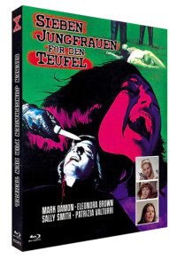 Sieben Jungfrauen für den Teufel (Limited Mediabook, Blu-ray+DVD, Cover C) (1968) [FSK 18] [Blu-ray] 