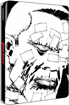 Sin City - Steelbook (Kinofassung + Recut) (2005) [FSK 18] [UK Import mit dt. Ton] [Blu-ray] 