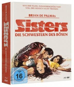 Sisters - Schwestern des Bösen (Limited Mediabook, Blu-ray+2 DVDs) (1973) [Blu-ray] [Gebraucht - Zustand (Sehr Gut)] 