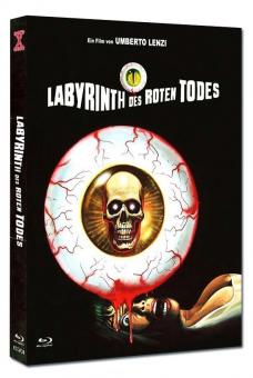 Labyrinth des roten Todes (Limited Mediabook, Blu-ray+DVD, Cover B) (1975) [FSK 18] [Blu-ray] 