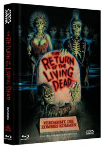 Return of the Living Dead (Limited Mediabook, Blu-ray+DVD, Cover A) (1985) [Blu-ray] 