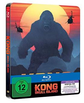 Kong: Skull Island (Limited Steelbook) (2017) [Blu-ray] [Gebraucht - Zustand (Sehr Gut)] 