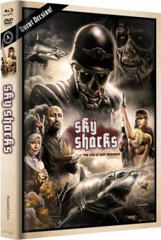 Sky Sharks (Limited 4 Disc Mediabook, Blu-ray+DVD, Cover C) (2019) [FSK 18] [Blu-ray] 