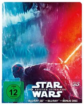 Star Wars: Der Aufstieg Skywalkers (Limited Steelbook, 3D Blu-ray+Blu-ray+Bonus Disc) (2019) [3D Blu-ray] 