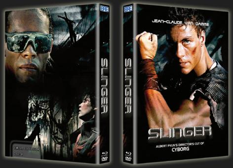Slinger - Albert Pyun's Director's cut of Cyborg (Limited Mediabook,Blu-ray+2 DVDs, Cover B) (1989) [Blu-ray] 