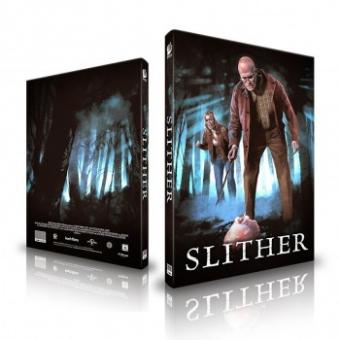Slither - Voll auf den Schleim gegangen (Limited Mediabook, Blu-ray+CD, Cover A) (2006) [Blu-ray] 