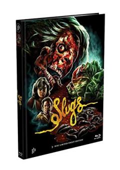 Slugs (3 Disc Limited Mediabook, Blu-ray+2 DVDs, Cover D) (1988) [FSK 18] [Blu-ray] 