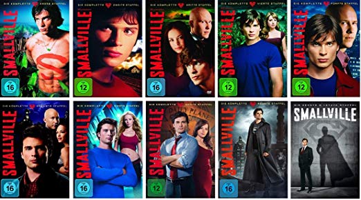 Smallville - Staffel 1+2+3+4+5+6+7+8+9+10 (Komplettset) 