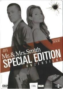 Mr. & Mrs. Smith - Unzensiert (Special Edition, 2 DVDs im Steelbook) (2005) 