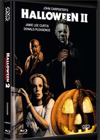 Halloween 2 (Uncut, Limited Mediabook, 2 Blu-ray's+DVD+CD, Cover B) (1981) [FSK 18] [Blu-ray] 