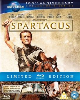 Spartacus (Limited Edition, Mediabook) (1960) [UK Import mit dt. Ton] [Blu-ray] 