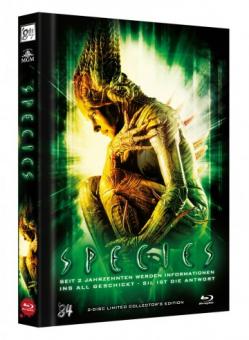Species (Limited Mediabook, Blu-ray+DVD, Cover C) (1995) [Blu-ray] 