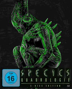 Species - Quadrologie (Limited Edition, 5 Blu-ray's) [Blu-ray] 