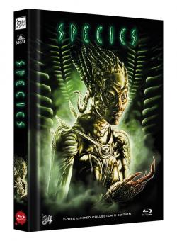 Species (Limited Mediabook, Blu-ray+DVD, Cover A) (1995) [Blu-ray] 