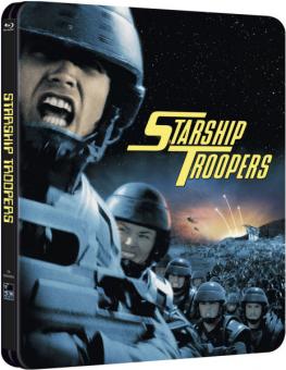 Starship Troopers (Limited Steelbook Edition) (1997) [UK Import] [FSK 18] [Blu-ray] 
