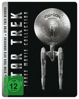 Star Trek: Three Movie Collection (Limited Steelbock) (6 Discs) (2017) [Blu-ray] 