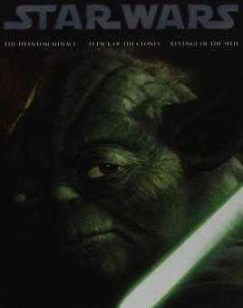 Star Wars: Trilogie I-III - Der Anfang (3 Discs, Steelbook) [EU Import mit dt. Ton] [Blu-ray] 