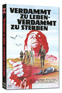 Verdammt zu leben - Verdammt zu sterben (Limited Mediabook, Blu-ray+DVD, Cover B) (1975) [FSK 18] [Blu-ray] 