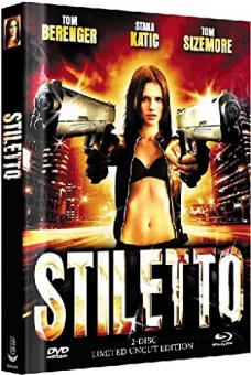 Stiletto (Limited Uncut Mediabook, Blu-ray+DVD, Cover B) (2008) [FSK 18] [Blu-ray] 