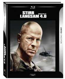 Stirb langsam 4.0 (2007) (Limited Cinedition Mediabook, Blu-ray + DVD) [Blu-ray] 