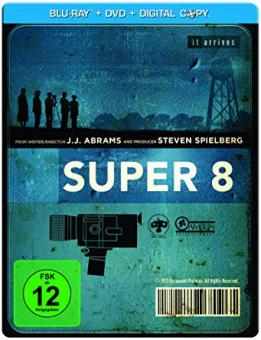 Super 8 (Limited Steelbook, inkl. DVD+Digital Copy) (2011) [Blu-ray] [Gebraucht - Zustand (Sehr Gut)] 