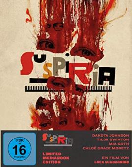 Suspiria (Limited Mediabook, Blu-ray+2 DVDs, Cover A) (2018) [Blu-ray] 
