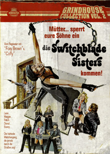 Switchblade Sisters (Die Bronx-Katzen) Grindhouse Collection Vol. 2 (Limited Edition, Blu-ray+DVD) (1975) [FSK 18] 