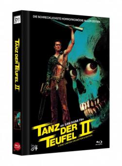 Tanz der Teufel 2 (3 Disc Limited Mediabook, 4K Ultra HD+Blu-ray, Cover D) (1987) [4K Ultra HD] 