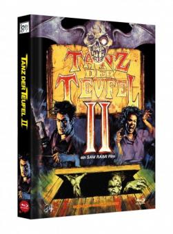Tanz der Teufel 2 (3 Disc Limited Mediabook, 4K Ultra HD+Blu-ray, Cover F) (1987) [4K Ultra HD] 