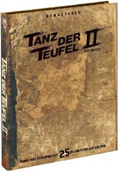 Tanz der Teufel 2 (1987) (25th Anniversary 3 Disc Mediabook Edition/Extended Cut, Blu-ray + DVD) [FSK 18] [Blu-ray] 