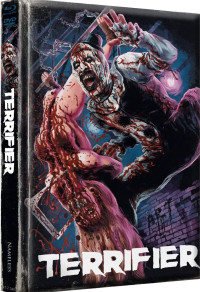 Terrifier (Limited Wattiertes Mediabook, Blu-ray+DVD, Cover J) (2016) [FSK 18] [Blu-ray] 