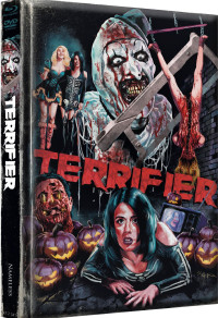 Terrifier (Limited Wattiertes Mediabook, Blu-ray+DVD, Cover K) (2016) [FSK 18] [Blu-ray] 