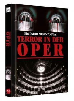Opera - Terror in der Oper (Limited 4 Disc Mediabook, 2 Blu-ray's+2 DVDs, Cover C) (1987) [Blu-ray] [Gebraucht - Zustand (Sehr Gut)] 