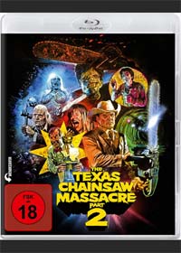 The Texas Chainsaw Massacre 2 (Uncut) (1986) [FSK 18] [Blu-ray] 