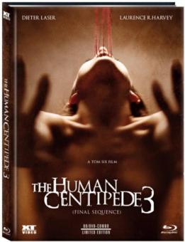 The Human Centipede 3 - Final Sequence (Limited Mediabook, Blu-ray+DVD, Cover C) (2015) [FSK 18] [Blu-ray] 