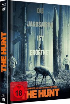 The Hunt (Limited Mediabook, Blu-ray+DVD, Cover A) (2020) [FSK 18] [Blu-ray] 