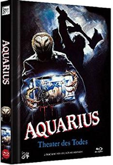 Aquarius - Theater des Todes (Stage Fright) (Limited Mediabook, Blu-ray+DVD, Cover A) (1987) [FSK 18] [Blu-ray] 