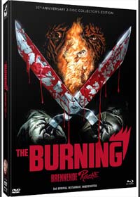 The Burning - Brennende Rache (Limited Mediabook, Blu-ray+DVD, Cover A) (1981) [FSK 18] [Blu-ray] 