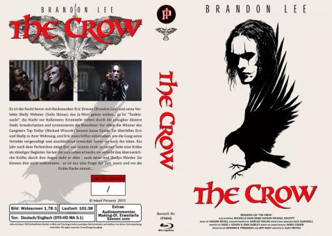 The Crow - Die Krähe (Große Hartbox, Limitiert auf 50 Stück, Cover E) (1994) [FSK 18] [Blu-ray] 