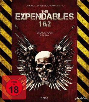 The Expendables 1+2 - 2 Disc Steelbook [FSK 18] [Blu-ray] 