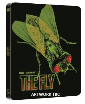 Die Fliege (Limited Steelbook) (1986) [FSK 18] [UK Import mit dt. Ton] [Blu-ray] 