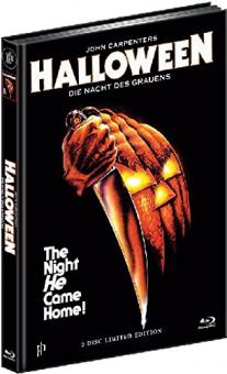 Halloween - Die Nacht des Grauens (Limited Mediabook, Blu-ray+DVD, Cover A) (1978) [Blu-ray] 