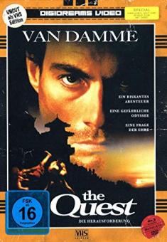 The Quest - Die Herausforderung (Limited Mediabook VHS Edition, Blu-ray+DVD) (1996) [Blu-ray] [Gebraucht - Zustand (Sehr Gut)] 