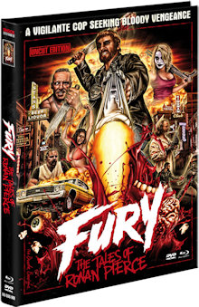 Fury - The Tales of Ronan Pierce (Limited Mediabook, Blu-ray+DVD) (2014) [FSK 18] [Blu-ray] 