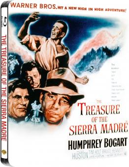 Der Schatz der Sierra Madre (Steelbook) (1948) [UK Import mit dt. Ton] [Blu-ray] 