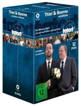 Tatort Münster - Thiel & Boerne ermitteln / Fall 1-32 (32 DVDs) (2002) [Gebraucht - Zustand (Sehr Gut)] 