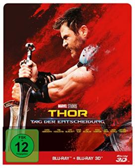 Thor: Tag der Entscheidung (Limited Steelbook, 3D Blu-ray+Blu-ray) (2017) [Blu-ray] [Gebraucht - Zustand (Sehr Gut)] 