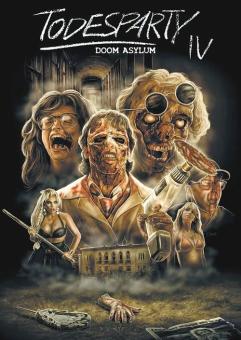 Todesparty 4 - Doom Asylum (Limited Mediabook, Blu-ray+DVD, Cover A) (1988) [FSK 18] [Blu-ray] 